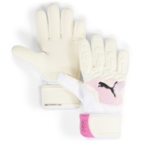 Puma Future Match NC, Unisex-Erwachsene Torwarthandschuhe, PUMA white/poison pink/PUMA black 9-041926