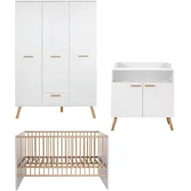 VCM MatsBaby Babyzimmermöbel Set Weiß.