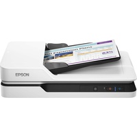 Epson WorkForce DS-1630 DIN A4 Dokumentenscanner (Scanner, kleine Standfläche, Dokumenteneinzug, Duplex, Drei-Pass, 600dpi, USB 3.0)
