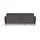 Home Affaire Ecksofa »Palmera L-Form«, Federkern, Bettfunktion und mit/ohne Bettkasten / 244 x 89 x 163 / Leder Schwarz