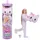 Barbie Cutie Reveal Kätzchen der Cuddly-Reihe mit 10 Überraschungen (JJP64)