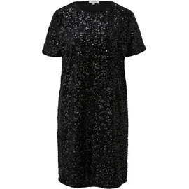 s.Oliver Kleid Blusenkleid Schwarz 36
