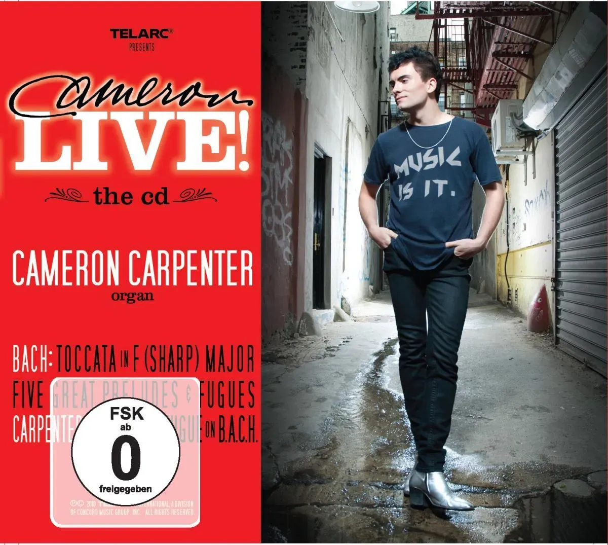 Cameron Live! - Cameron Carpenter. (CD mit DVD)