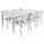 Brafab Nimes Gartenesstisch 200 x 98 x 73 cm Weiß