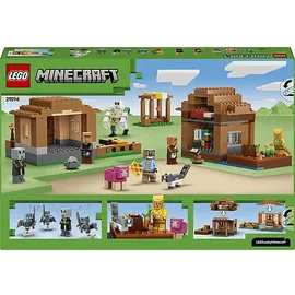 LEGO Minecraft Angriff des Magiers auf das Dorf 21596