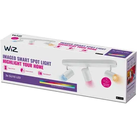 WIZ Imageo 3 3-flg. dimmbar Aluminium