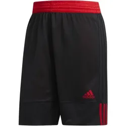 ADIDAS Herren Shorts 3G SPEE REV SHR, BLACK/POWRED, XL