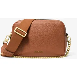 Michael Kors Bryant Medium Schultertasche Baumwolle/Leder Brown