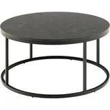Actona Spiro Schwarz Marmor 80 x 40 cm