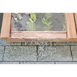 Delta Frühbeet Holz 119 x 80 x 21 cm Braun