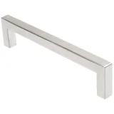 Livingpoint24 Möbelgriff ba 128mm, Küchengriff Edelstahl, Schrankgriff schmal