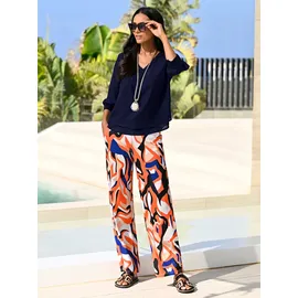 Heine Jerseyhose normal Blau/Orange 36