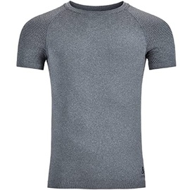 Odlo Crew Performance Light Eco Kurzarm-baselayer - Grey Melange XL