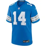 Nike Footballtrikot NIKE "Nike Trikot Detroit Lions NFL Home Game Jersey St. Brown 14", Damen, Gr. L, blau (mehrfarbig), 100% Polyester, Trikots