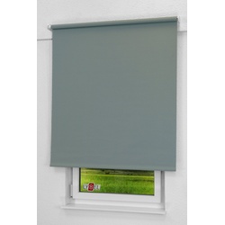 Lysel - Qualitätsrollo Tageslicht anthrazit, (B x H) 83cm x 190cm in grau/anthrazit
