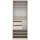 marmex möbel TRES Garderobenschrank 80x51x206cm Beige/Grau