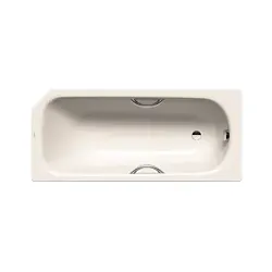 Kaldewei Saniform star Badewanne 134100010231 160x70cm, Variante 2, pergamon