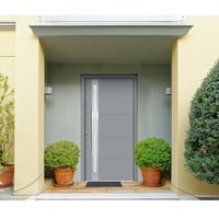 Splendoor Haustür Thermodoor PLUS SP30G  (110 x 210 cm, DIN Anschlag: Links, Verkehrsgrau)