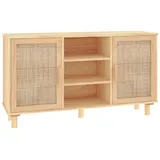 vidaXL Sideboard 105 x 30 x 60 cm braun