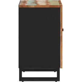 vidaXL Badschrank 38x33x58 cm Altholz Massiv