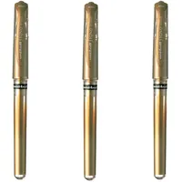 Uni-Ball Mitsubishi Pencil – 3 Tintenroller, Geltinte Signo Broad