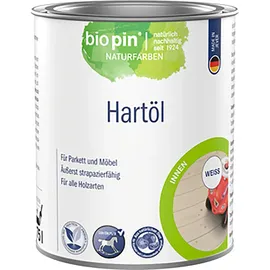 Biopin Hartöl Weiß seidenglänzend 0,75 l