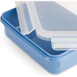 Emsa Frischhaltedose rechteckig aqua blau 0,8 l
