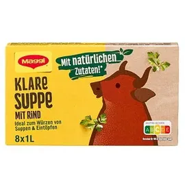 Maggi® klare Suppe mit Rind 8x 1,0 l