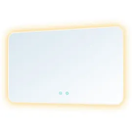doporro Sogood - Doporro Badspiegel-03 Led-beleuchtung 1200x700mm Dimmen Wandspiegel Beschlagfrei Mit Touchbedienung 5 Mm Glas