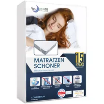 Dreamzie Matratzenschoner Wasserdicht 90 x 200 cm Weiß