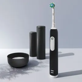 Oral-B Pro Series 1 schwarz/weiß + 2. Handstück + Aufsteckbürsten 2 St.