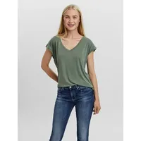 Vero Moda T-Shirt 'Filli' - Dunkelgrün - XL