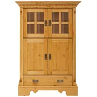 Home Affaire Highboard »Milan«, Vitrine, Breite 102 cm beige