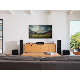 Denon AVR-X1800HDAB 7.2 AV Receiver Schwarz 8K Dolby Atmos, HEOS Built-in