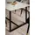 Wohnling Esstisch Weiß Holzwerkstoff, rechteckig, U-Form, 80x76x160 cm Esszimmer, Tische, Esstische