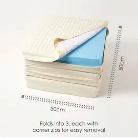 Homescapes Sofa-auflage Creme, Textil, Füllung: Kaltschaum, Rechteckig, 50x10x150 cm, Oeko-Tex®, Wohntextilien, Kissen, Sitzkissen