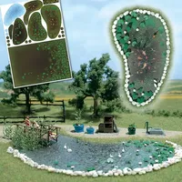 BUSCH Gartenteich Set 1210 H0