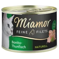 Miamor Feine Filets Naturell Bonito-Thunfisch 12x156 g