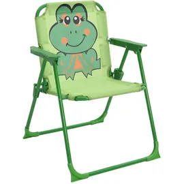 vidaXL Froggy Set 3-tlg. grün inkl. Sonnenschirm