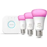 Philips Hue White and Color Ambiance 1100 E27 9W Starter-Kit (929002468811)