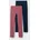 2er-Pack Leggings Vivian Rosa Dunkelblau 122/128