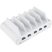 Good Connections USB-Desktop-Schnellladestation 110W 10-Port (5x USB-C 5x USB-A)