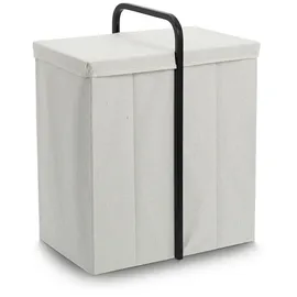 Zeller Wäschesammler 51,5 x 65 cm Beige Creme