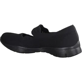 SKECHERS Sportliche Slipper schwarz, 39 EU - Gr.: