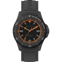 NAUTICA Herren Uhr mit Silikon Armband NAPMAU008