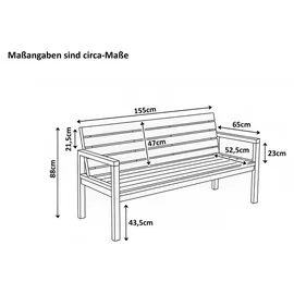möbelliebling Gartengruppe 4-tlg. Beige