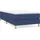vidaXL Boxspringbettgestell 90 x 200 cm Blau