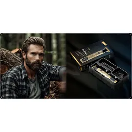 Berdsen BD-261 Gold Friseur-Haarschneidemaschine - Schwarz