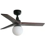 faro BARCELONA Klim S 92 cm Deckenventilator Schwarz