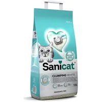 Sanicat Clumping White Cotton Fresh 10 L